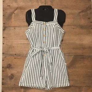 Blu Spero Gingham Romper